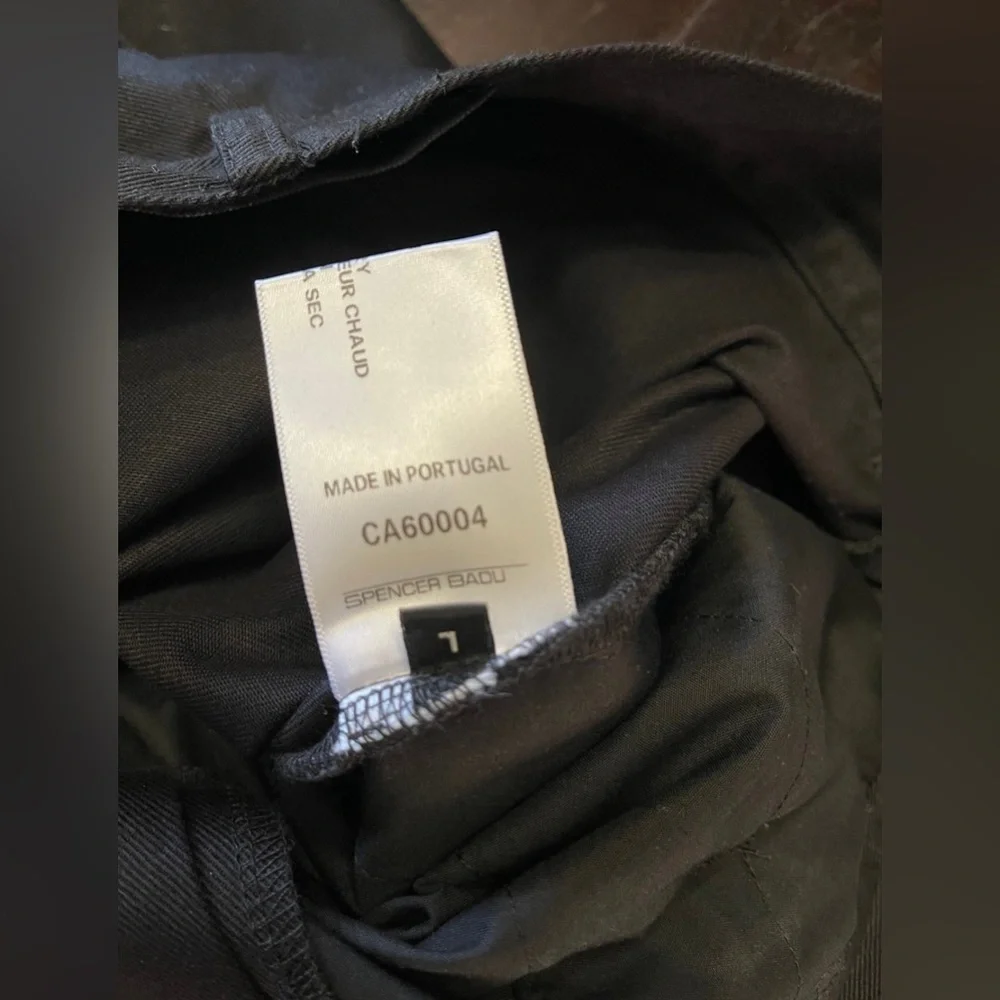 Spencer Badu Black Paneled Cargo Pants - Picture 5 of 6